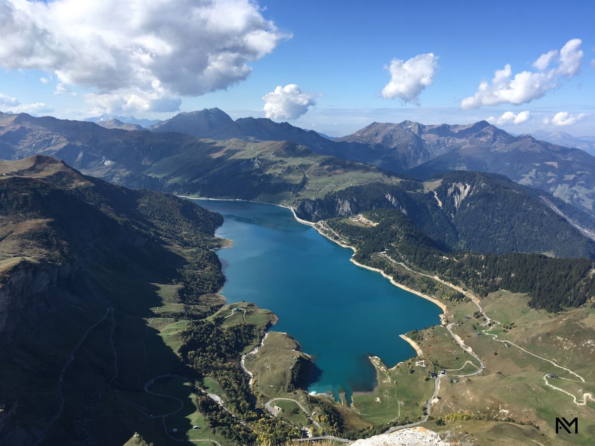 Lac de Roselend – Via Ferrata : Le Roc du Vent